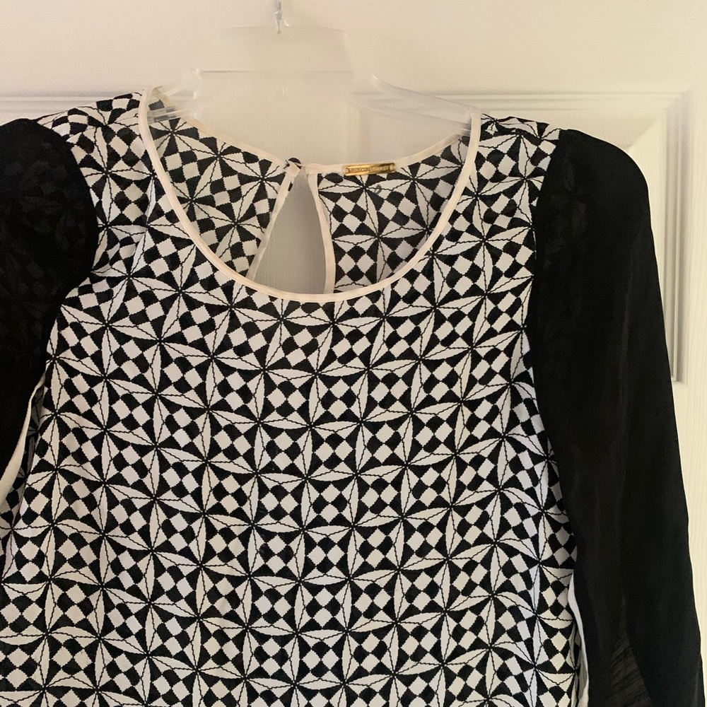 Rebecca Minkoff Leah Silk Dress, Sz 2 - Picture 5 of 9